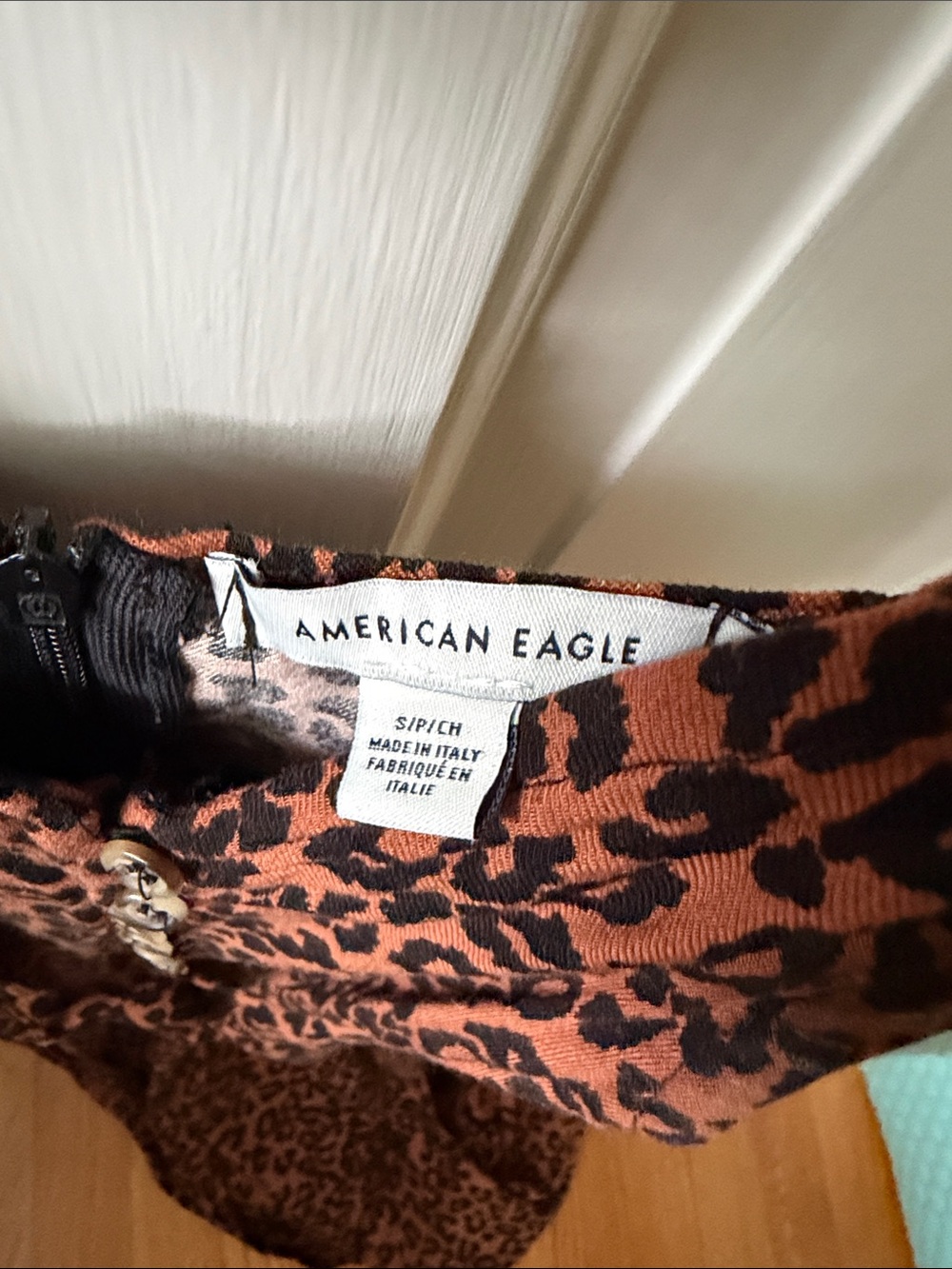 American eagle leopard jumpsuit small - Picture 5 of 6